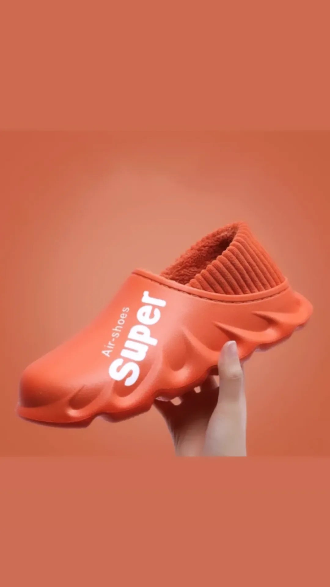 Zapatillas goma y polar